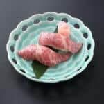 和牛霜降り炙り寿司