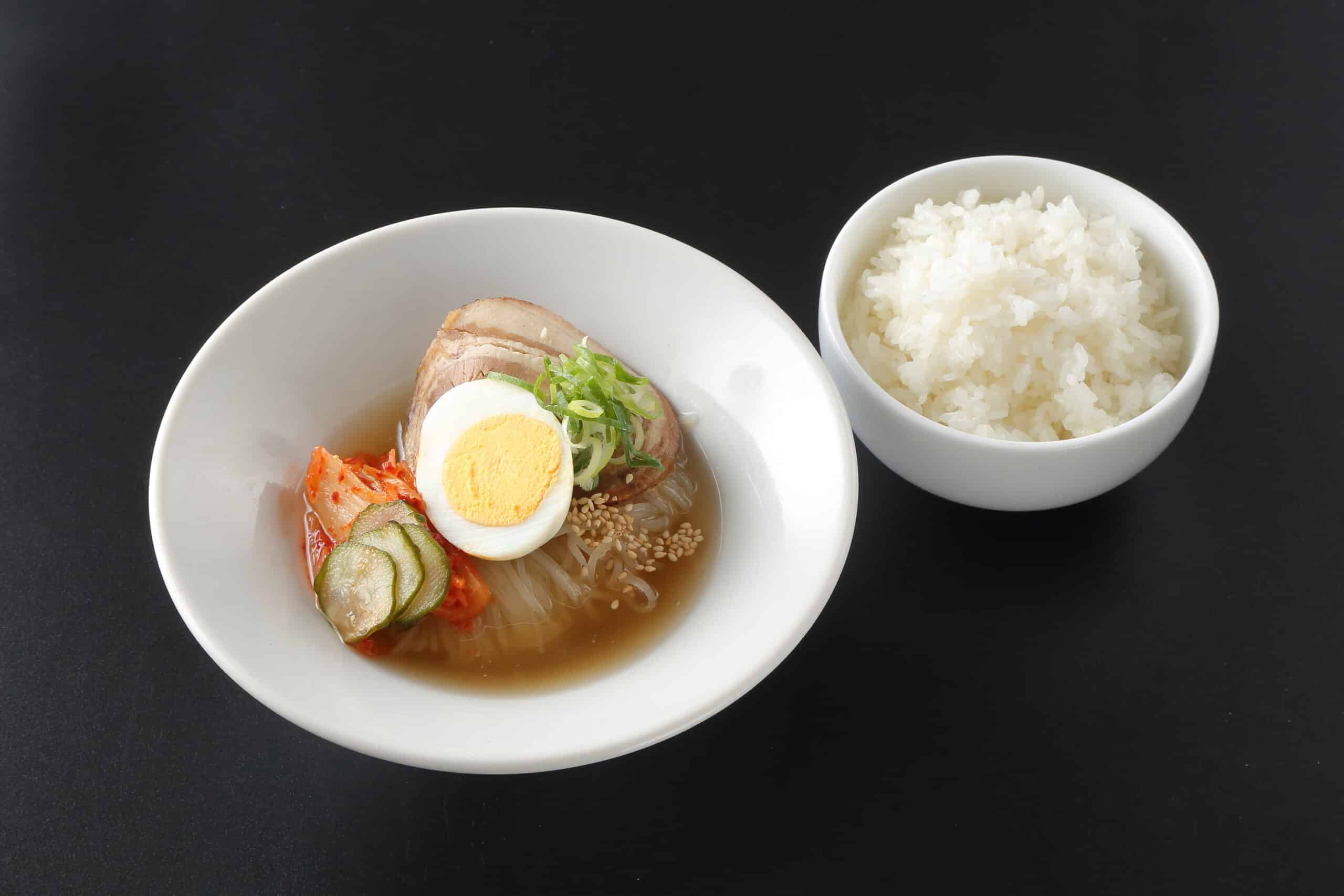 ハーフ冷麺